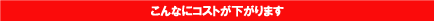 ����ȂɃR�X�g��������܂�